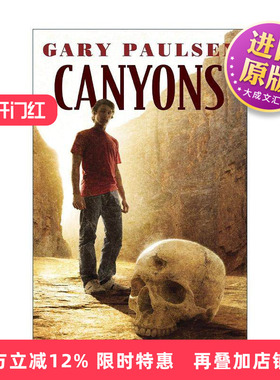 英文原版 Canyons 峡谷 青少年冒险小说 纽伯瑞奖得主 手斧男孩作者盖瑞·伯森 英文版 进口英语原版书籍