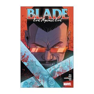 漫威漫畫 卷二 Against Bryan Blade Evil 英文原版 Hill 進口英語原版 英文版 Vol. 刀鋒戰(zhàn)士 邪惡對抗 書籍