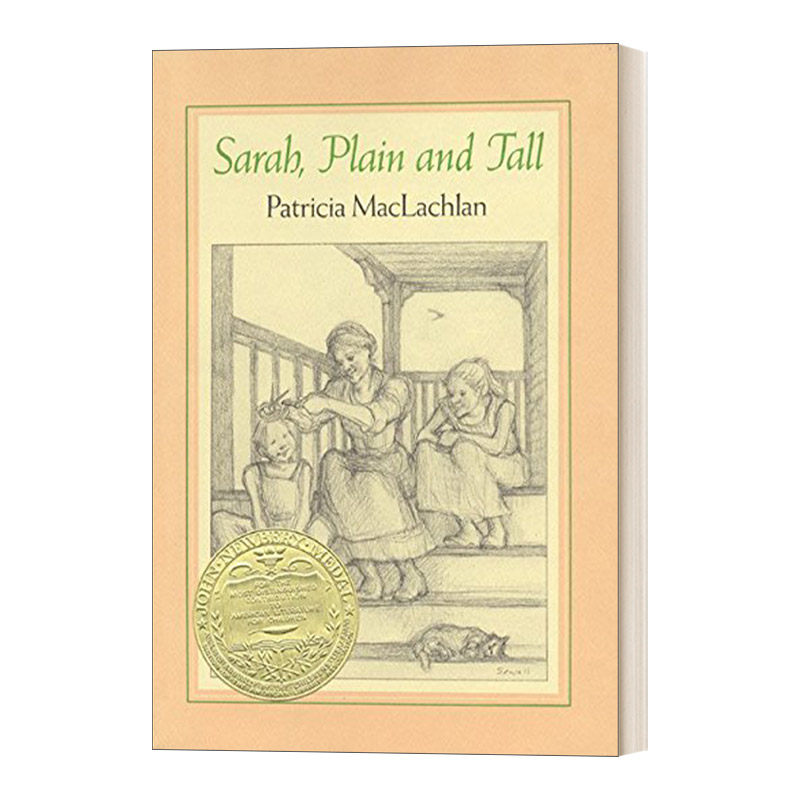 英文原版 Sarah  Plain and Tall #1 又丑又高的莎拉 1986纽伯瑞金奖 精装 英文版 进口英语原版书籍