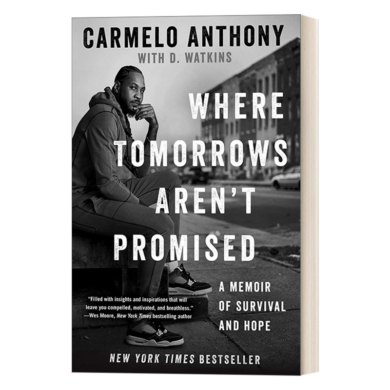 英文原版 Where Tomorrows Aren't Promised 卡梅隆 安东尼自传 NBA 湖人开拓者 英文版 进口英语原版书籍