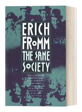 英文原版 The Sane Society 健全的社会 逃避自由续集 Erich Fromm 英文版 进口英语原版书籍