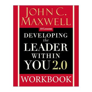 英文原版 Developing the Leader Within You 2.0 Workbook 中层领导练习册 自我修行篇 英文版 进口英语原版书籍