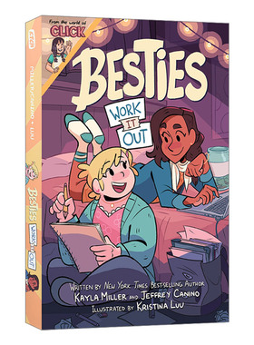 英文原版 Besties Work It Out 好闺蜜 解决问题 漫画图像小说 英文版 进口英语原版书籍