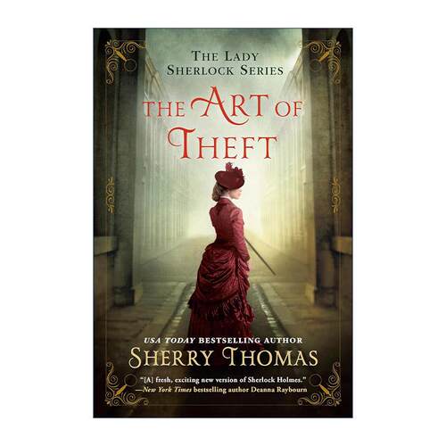 英文原版 The Art of Theft Lady Sherlock 04 福尔摩斯小姐4 沃德洛堡拍卖会 女性推理小说 英文版 进口英语原版书籍