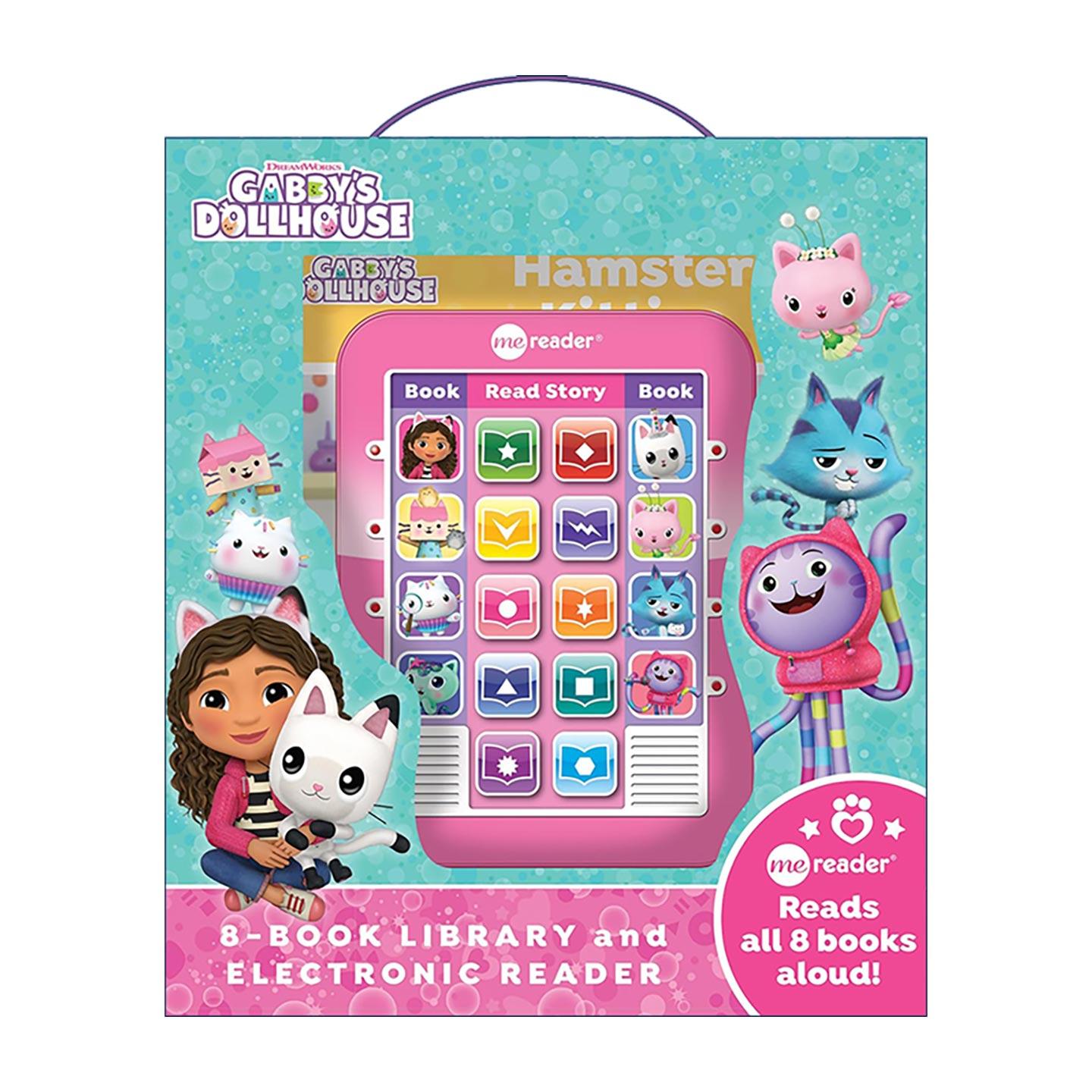 英文原版 DreamWorks Gabby's Dollhouse 盖比的娃娃屋 有声点读套装 电子阅读器+8本纸板书 英文版 进口英语原版书籍