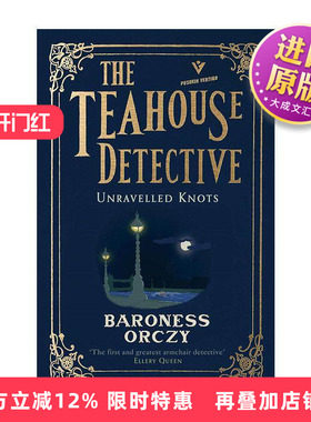 英文原版 Unravelled Knots The Teahouse Detective 解开的结 茶馆侦探系列3 推理小说 英文版 进口英语原版书籍