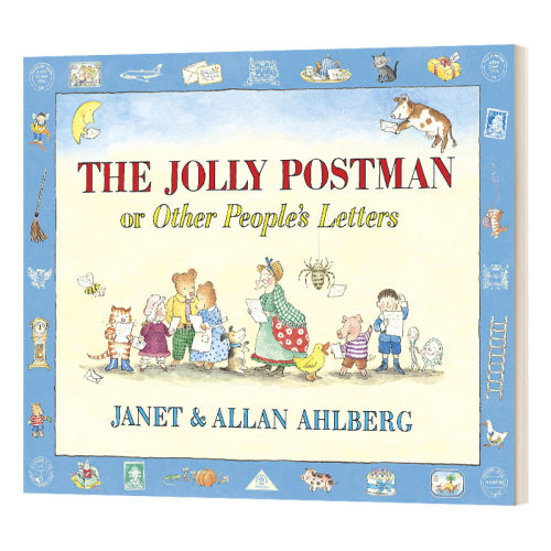 英文原版 The Jolly Postman or Other People's Letters 快乐的邮递员 精装绘本 英文版 进口英语原版书籍儿童图书