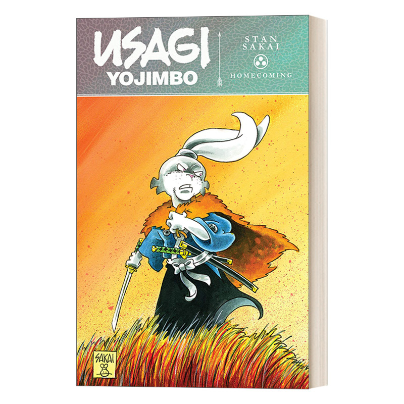 英文原版 Usagi Yojimbo Homecoming 兔子武士 归来 IDW漫画 Stan Sakai 英文版 进口英语原版书籍