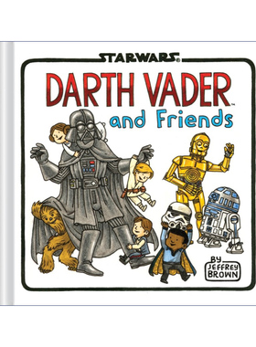 英文原版 Darth Vader and Friends 星球大战 黑武士和朋友们 精装幽默 英文版 进口英语原版书籍