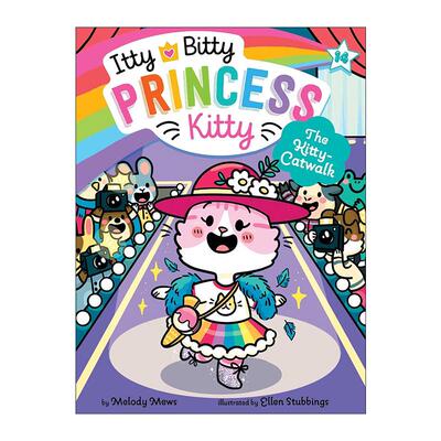 英文原版小猫公主14进口