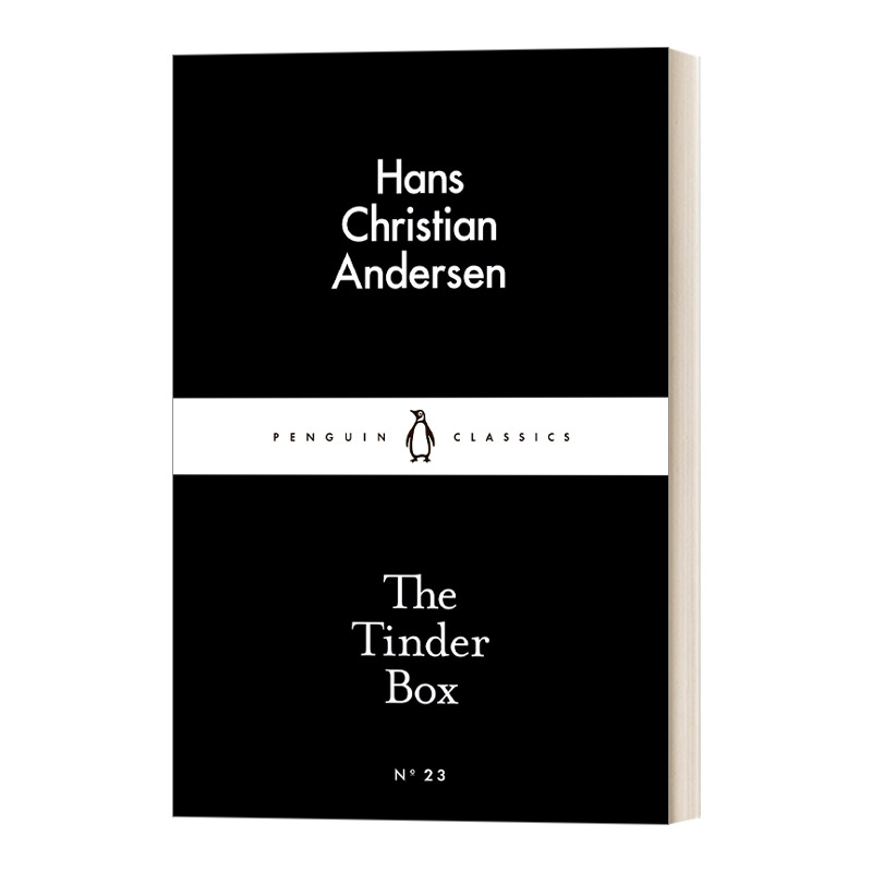 英文原版小说 The Tinderbox 安徒生 打火匣 小黑书 英文版 进口英语原版书籍