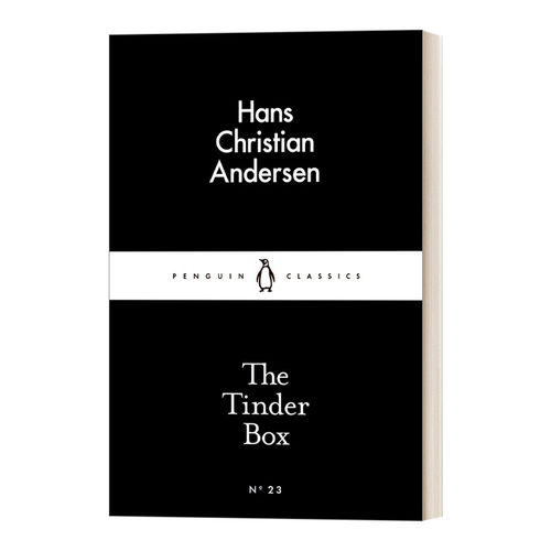 英文原版小说 The Tinderbox 安徒生 打火匣 小黑书 英文版 进口英语原版书籍