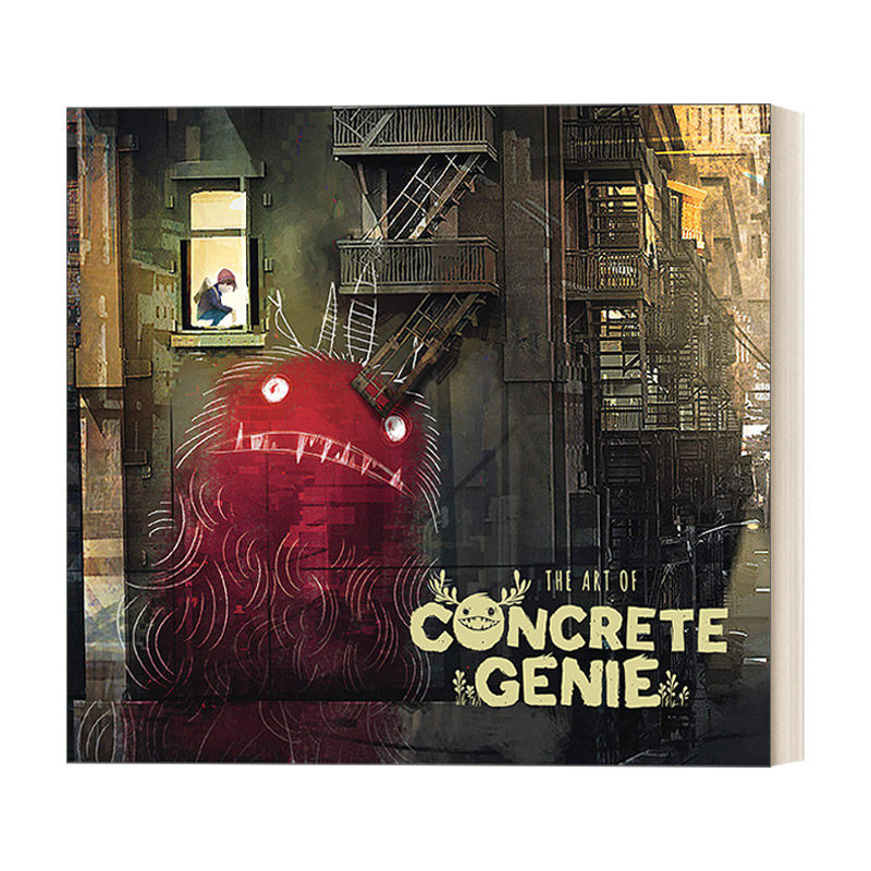 英文原版 The Art of Concrete Genie 壁中精灵游戏艺术设定集精装画册 索尼PS4游戏 PixelOpus工作室 Dark Horse黑马出版 英文版