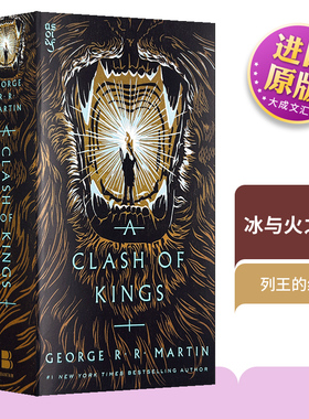 A Clash of Kings 英文原版书 冰与火之歌2 列王的纷争 A Song of Ice and Fire乔治马丁HBO美剧原著小说 英文版
