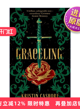英文原版 Graceling 技能 Graceling Realm 1 英文版 进口英语原版书籍