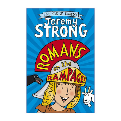 英文原版 Romans on the Rampage 横冲直撞的罗马人1 吉瑞米·斯特朗爆笑儿童小说 英文版 进口英语原版书籍