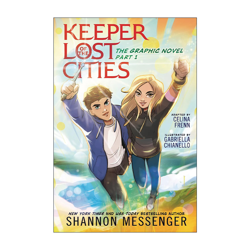 英文原版 Keeper of the Lost Cities 失落城市的守护者 漫画版卷1 英文版 进口英语原版书籍