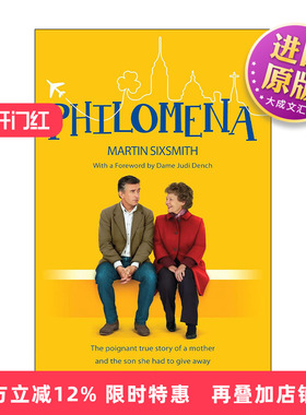 英文原版 Philomena 菲洛梅娜 迟来的守护者 影视小说 马汀.西斯史密斯 Martin Sixsmith 英文版 进口英语原版书籍