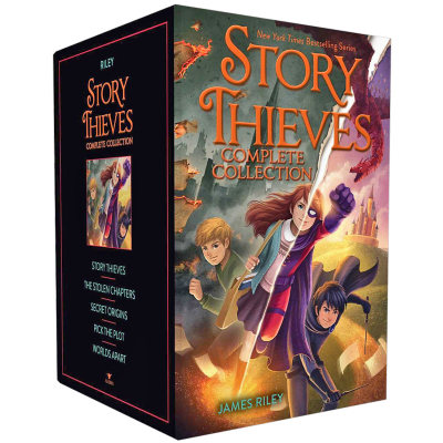 Story Thieves Complete Collection 英文原版小说 故事小偷全集5册 英文版科幻奇幻小说 进口原版课外英语读物书籍儿童图书