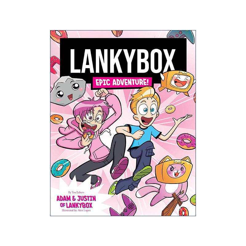英文原版 Epic Adventure 传奇冒险 油管知名频道LankyBox二人组漫画 英文版 进口英语原版书籍