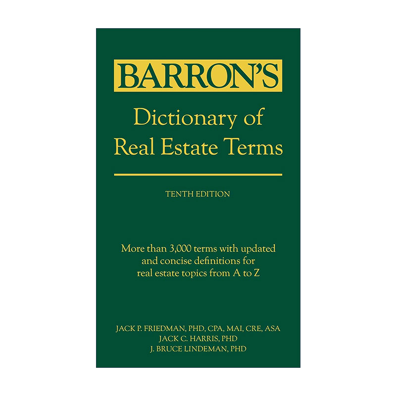 英文原版 Dictionary Of Real Estate Terms 巴朗 房地产术语词典 第10版 英文版 进口英语原版书籍