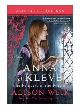 英文原版 Anna of Kleve  the Princess in the Portrait 都铎王朝六王后系列4 克莱夫·安娜 肖像中的公主 进口英语原版书籍