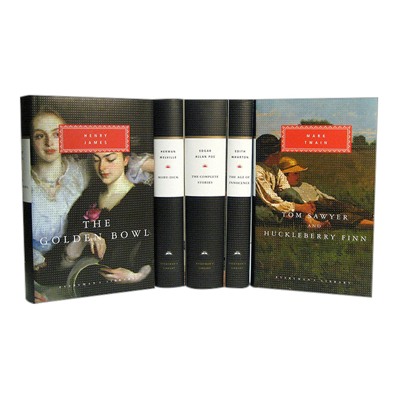 英文原版American 19th Century Literature 美国19世纪文学故事集 金钵记 白鲸 汤姆索亚历险记 哈克贝利芬历险记 纯真时代英文版