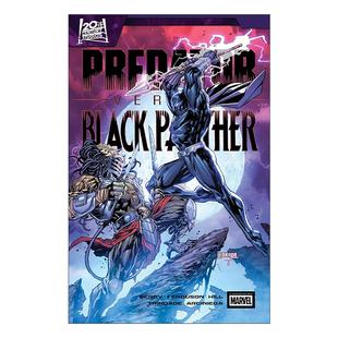 英文版 书籍 Black 漫威漫画 Benjamin 铁血战士大战黑豹 vs. Panther 进口英语原版 英文原版 Percy Predator