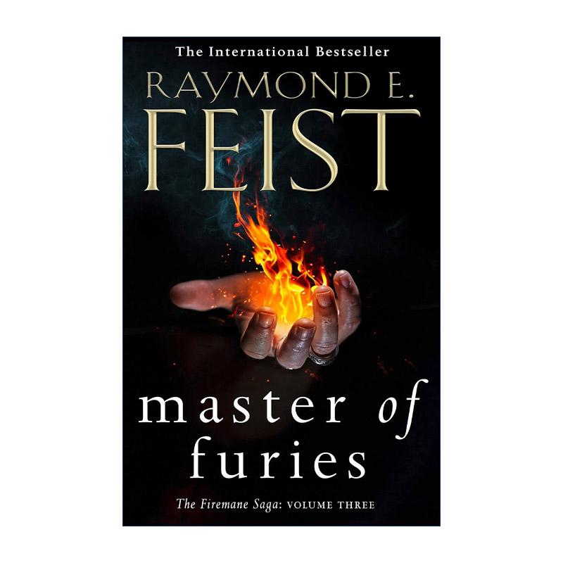 英文原版 Master of Furies 狂怒大师 火之鬃传说三部曲3 Raymond E. Feist奇幻小说 英文版 进口英语原版书籍