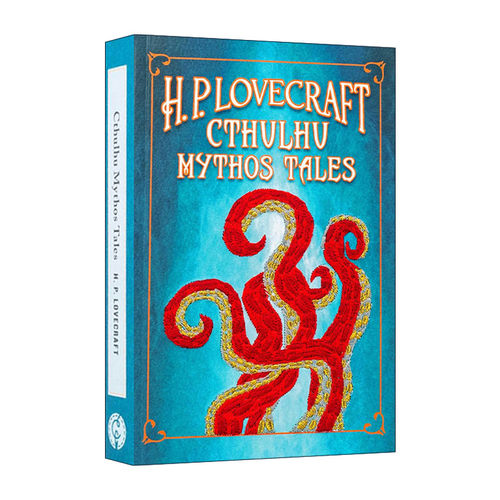 英文原版 H. P. Lovecraft Cthulhu Mythos Tales 克苏鲁神话故事 软精装皮质封面词云经典Crafted Classics 进口英语原版书籍