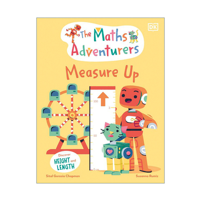 英文原版 The Maths Adventurers Measure Up 数学冒险家系列 测量 精装 英文版 进口英语原版书籍