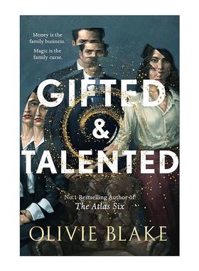 英文原版 Gifted & Talented 天赋异禀 当代奇幻惊悚小说 阿特拉斯六号作者 奥利维·布莱克 Blake Olivie英文版 进口英语原版书籍