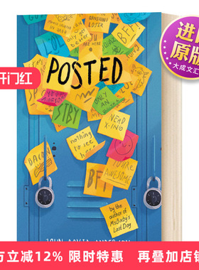 英文原版 Posted 便利贴 儿童小说 英文版 进口英语原版书籍