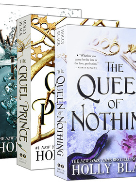 英文原版 The Folk of the Air 空中飞人3册 Holly Black霍莉布莱克作品 青少年奇幻小说 残酷的王子 英文版 进口英语原版书籍