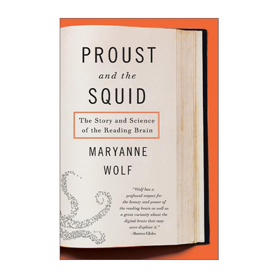 英文原版 Proust and the Squid 普鲁斯特与乌贼 阅读如何改变我们的思维 玛格?梅尔克年度阅读图书奖 Maryanne Wolf 英文版
