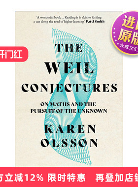 英文原版 The Weil Conjectures 韦尔猜想 关于数学和对未知的追求 英文版 进口英语原版书籍