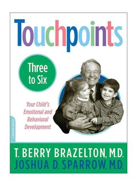 英文原版 Touchpoints 3-6岁孩子关键点 哈佛大学荣誉教授Berry Brazelton 英文版 进口英语原版书籍