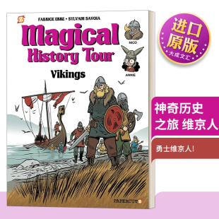 英文版 书籍 Tour 神奇历史之旅 维京人 Vikings History 进口英语原版 英文原版 精装 Magical