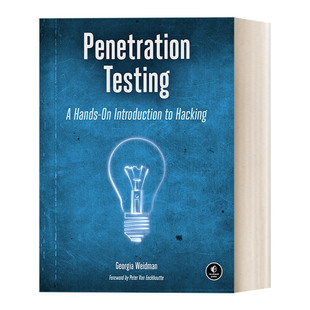 英文原版 Penetration Testing 渗透测试 黑客实践介绍 计算机 初学者友好 Georgia Weidman 英文版 进口英语原版书籍