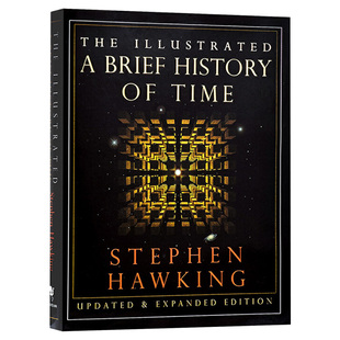 Stephen 英文原版 Illustrated 时间简史 History 史蒂芬霍金 Hawking 宇宙科普读物 The Time 英语书 英文版 Brief 插图版