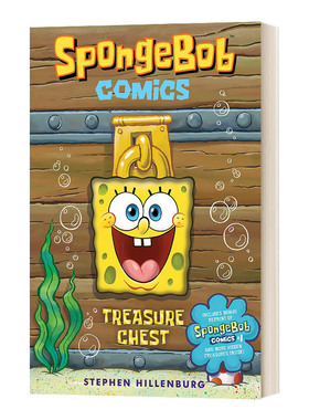 英文原版 Spongebob Comics Treasure Chest 海绵宝宝 宝藏箱 精装 英文版 进口英语原版书籍