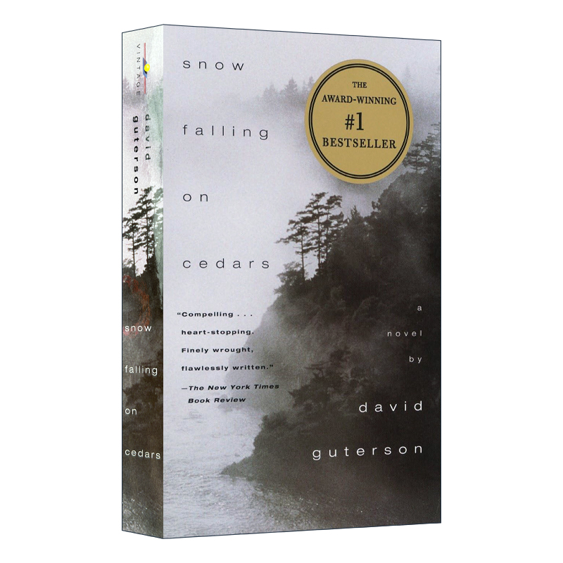 英文原版 Snow Falling on Cedars 雪落香杉树 现代经典电影小说 福克纳奖 英文版