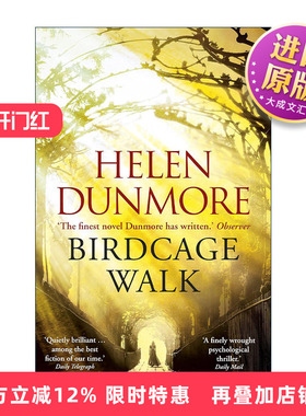 英文原版 Birdcage Walk 鸟笼道 海伦·邓莫尔 畅销历史惊悚小说 英文版 进口英语原版书籍