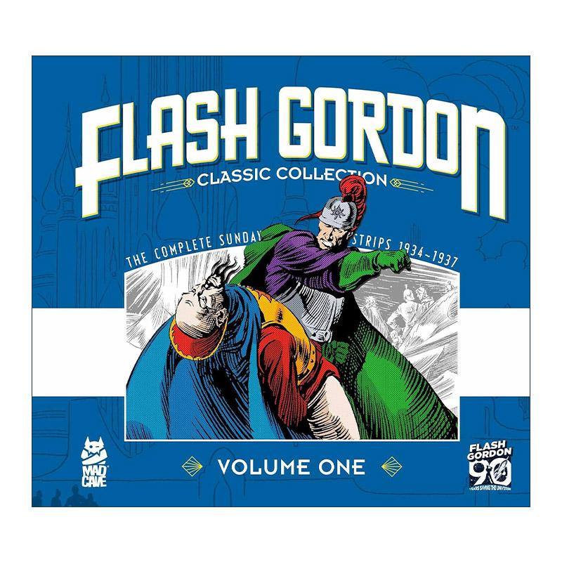 英文原版 Flash Gordon Classic Collection Vol.1 飞侠哥顿经典漫画集1 精装 英文版 进口英语原版书籍