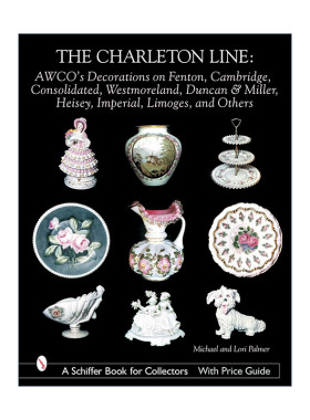 英文原版 The Charleton Line 查尔顿手绘系列指南 芬顿 威斯特摩兰 玻璃 瓷器装饰收藏 精装全彩图册 英文版 进口英语原版书籍