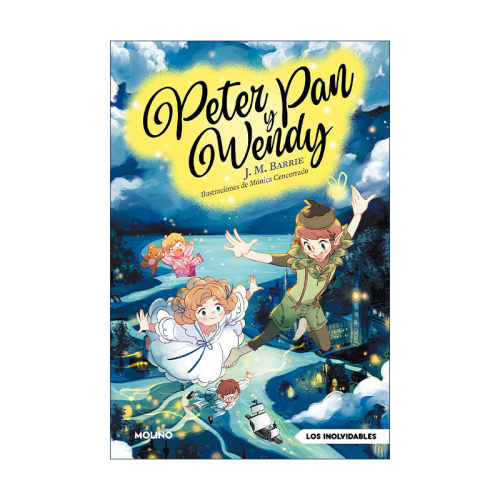 原版 Peter Pan y Wendy Peter Pan and Wendy 彼得·潘与温蒂 西班牙语版 J.M. Barrie詹姆斯·巴里 精装 进口原版书籍