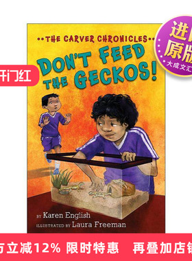 英文原版 Don’t Feed the Geckos! 卡弗史3 不要喂壁虎 英文版 进口英语原版书籍