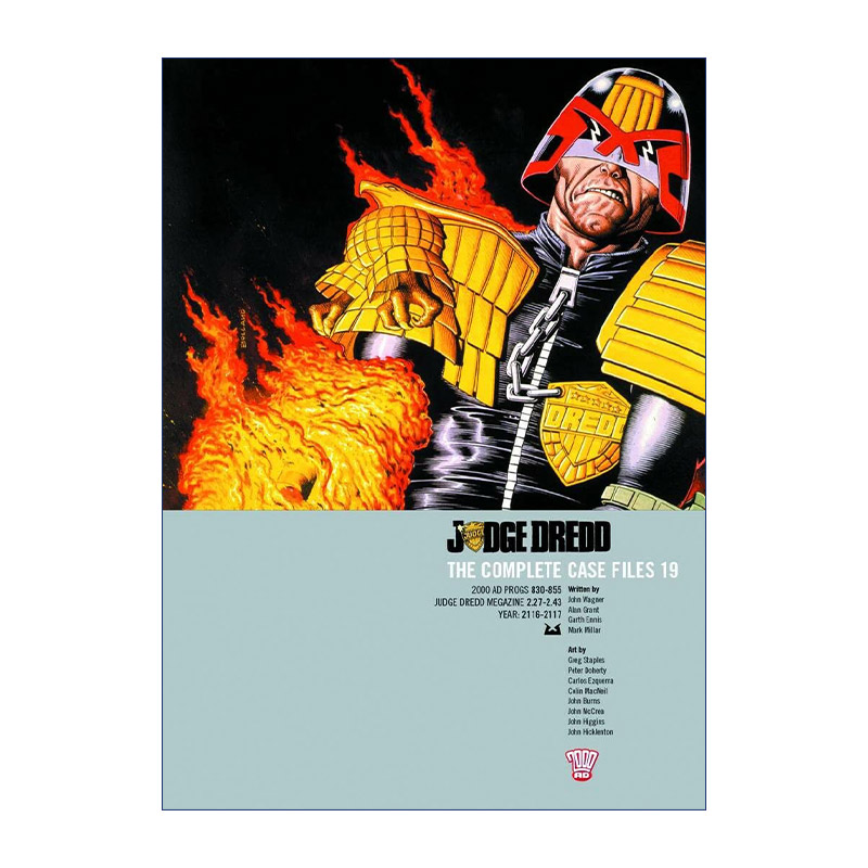 英文原版 Judge Dredd Case Files 19 特警判官 漫画合集19 英文版 进口英语原版书籍