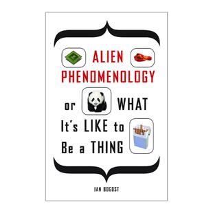 英文原版 Alien Phenomenology or What It's Like to Be a Thing 异类现象学 事物的主观体验是怎样的 英文版 进口英语原版书籍