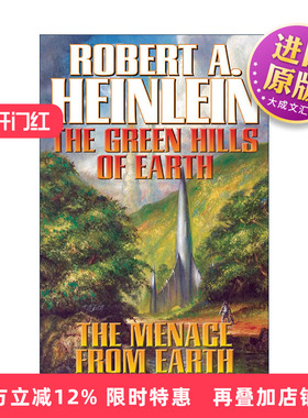 英文原版 The Green Hills of Earth & The Menace from Earth 地球上的绿色山丘 海因莱因 科幻小说 英文版 进口英语原版书籍